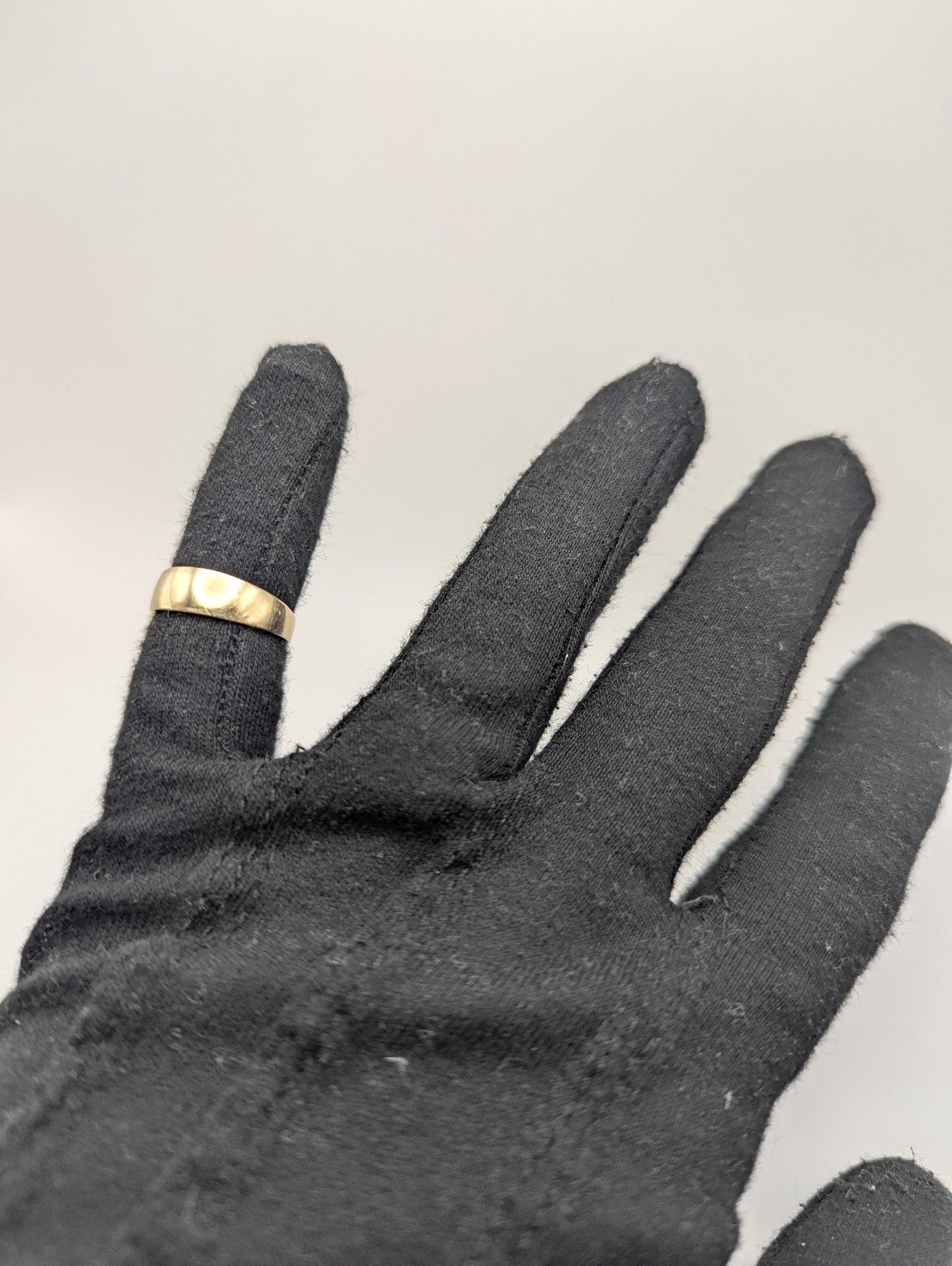 14k Yellow Gold Dome Style Wedding Band. Wedding Ring. Anniversary Band.