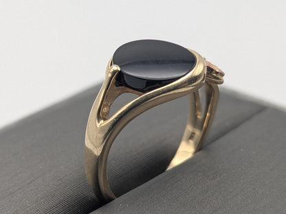 10k Black Hills Gold Onyx Vine Ring Black Hills Trio Gold Onyx Vine Ring.