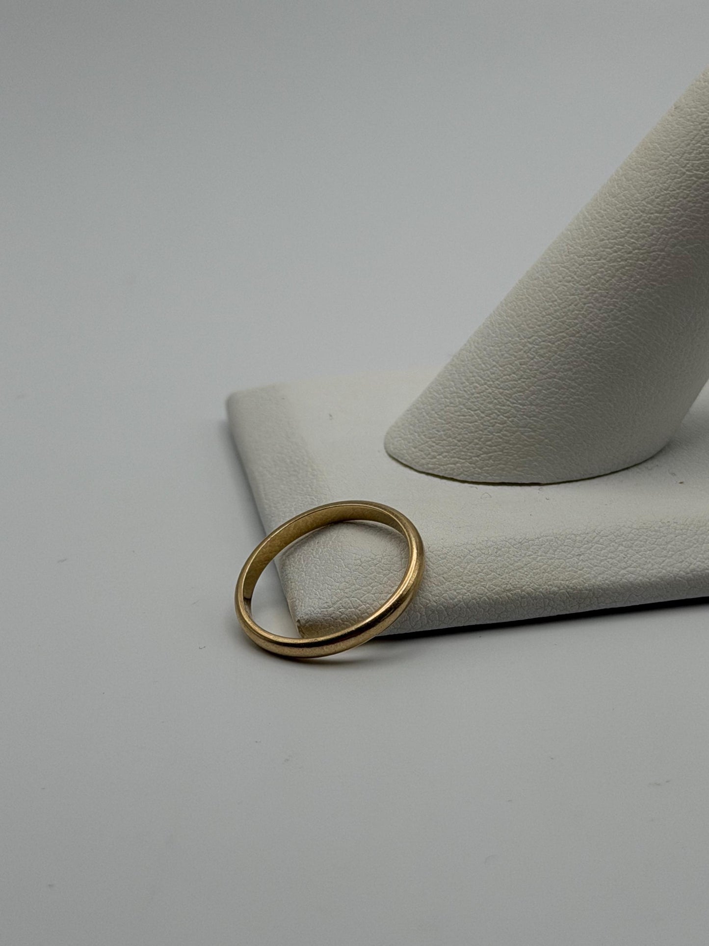 14k Yellow Gold JR Wood 2mm Wedding Band Comfort Fit Wedding Ring Anniversary