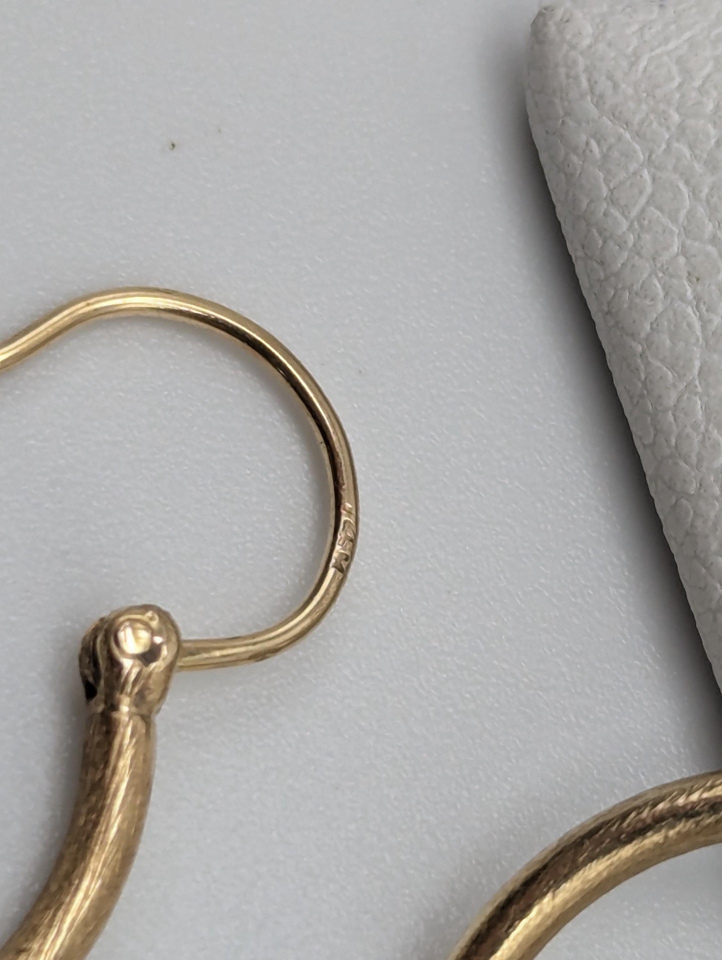 14k Yellow Gold Classic Small Hoop Earrings Dainty Gold Hoops