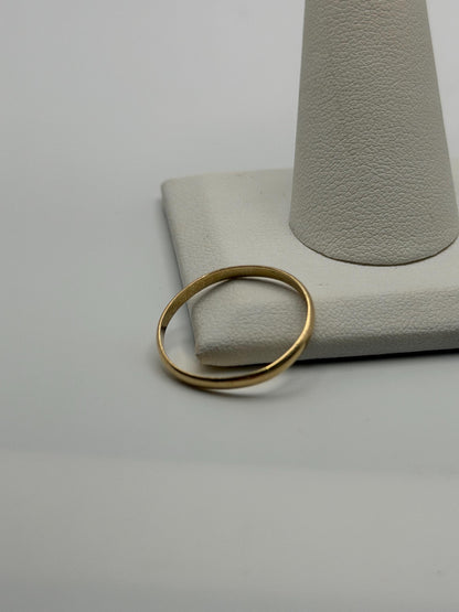 14k Yellow Gold Comfort Fit Wedding Band Anniversary Ring