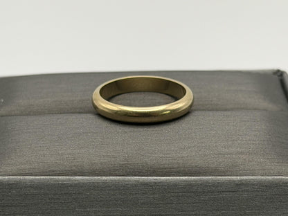 10k Yellow Gold Comfort Fit Wedding Band.