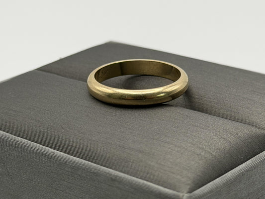 10k Yellow Gold Comfort Fit Wedding Band.