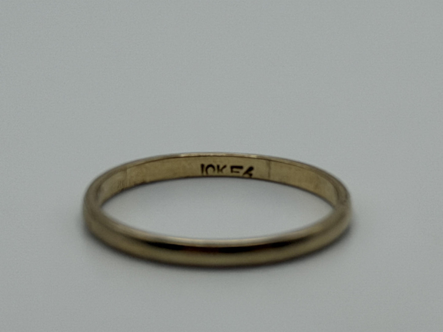 Wedding Ring 10K Yellow Gold Wedding Band Comfort Fit Ring