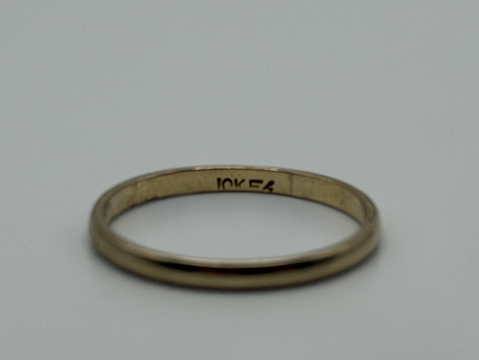 Wedding Ring 10K Yellow Gold Wedding Band Comfort Fit Ring