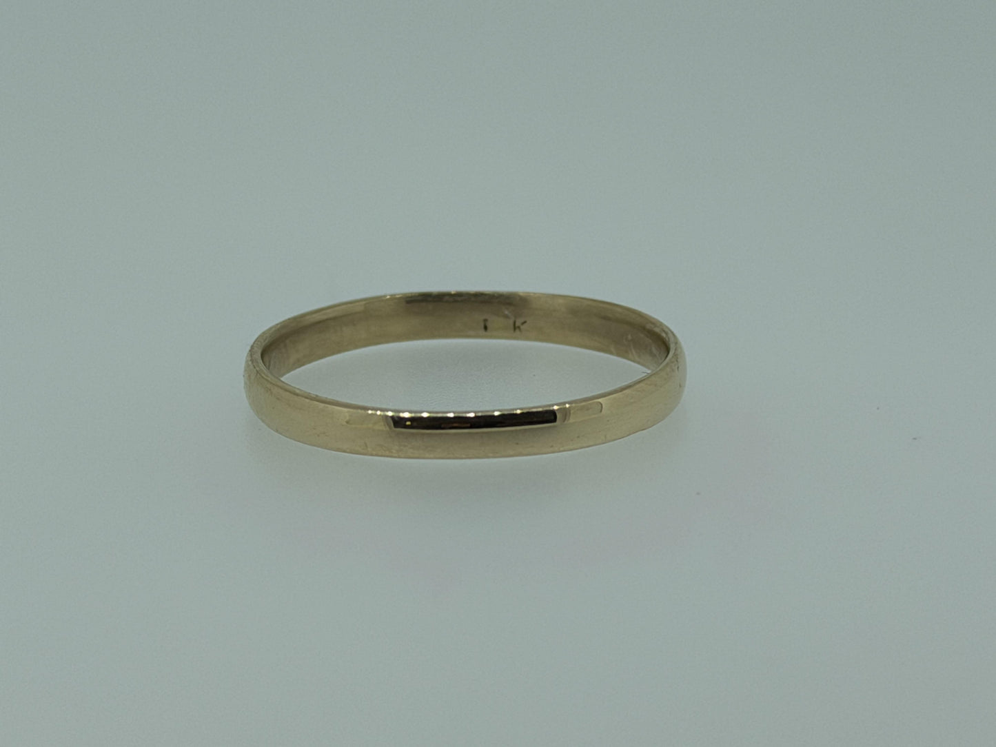 14k Yellow Gold 2.8mm Wedding Band Comfort Fit Wedding Ring Anniversary