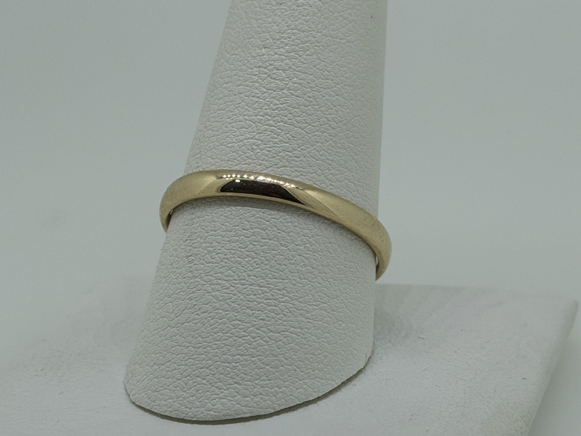14k Yellow Gold 2.8mm Wedding Band Comfort Fit Wedding Ring Anniversary
