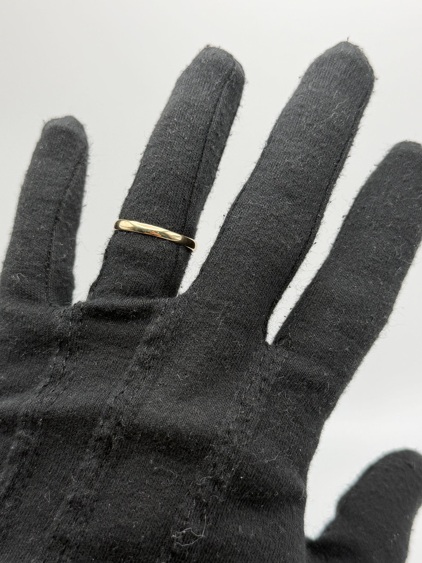 14k Yellow Gold 2.8mm Wedding Band Comfort Fit Wedding Ring Anniversary