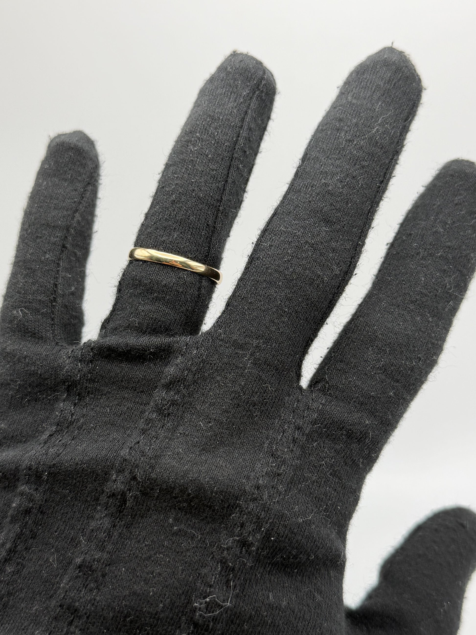 14k Yellow Gold 2.8mm Wedding Band Comfort Fit Wedding Ring Anniversary