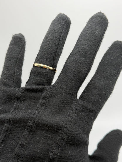 14k Yellow Gold 2.8mm Wedding Band Comfort Fit Wedding Ring Anniversary