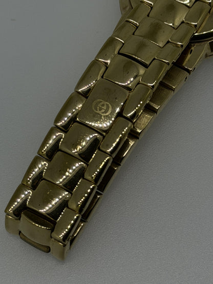 Vintage Gucci Gold Watch, Roman Numeral Bezel, Swiss Made 3000L, Luxury Designer