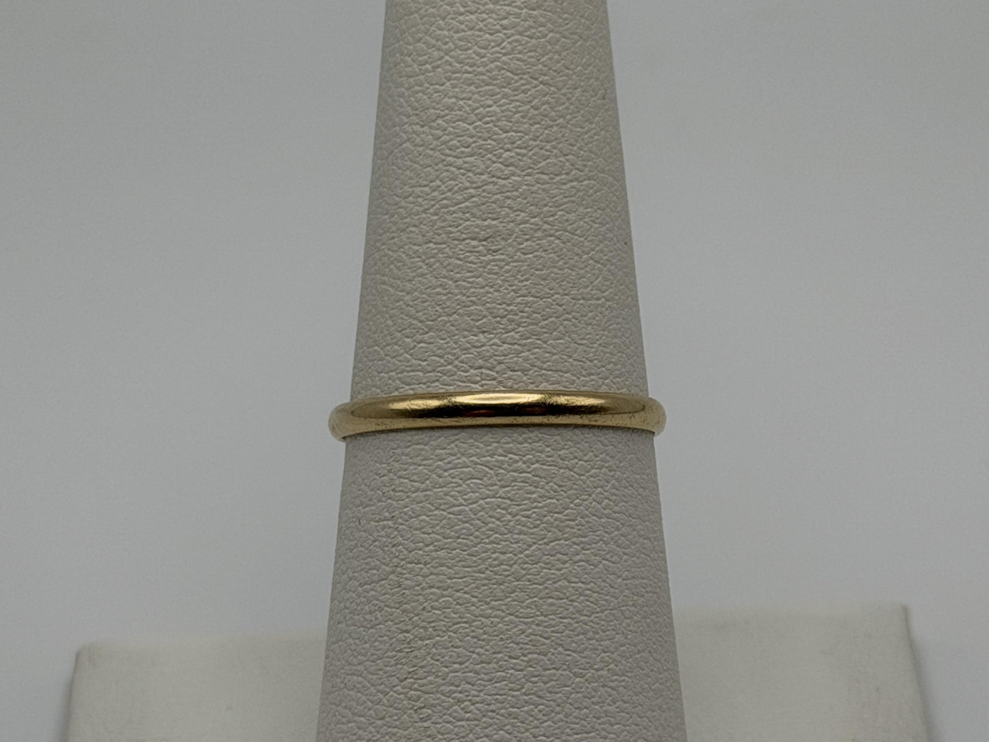 Wedding Ring 10K Yellow Gold Wedding Band Comfort Fit Ring