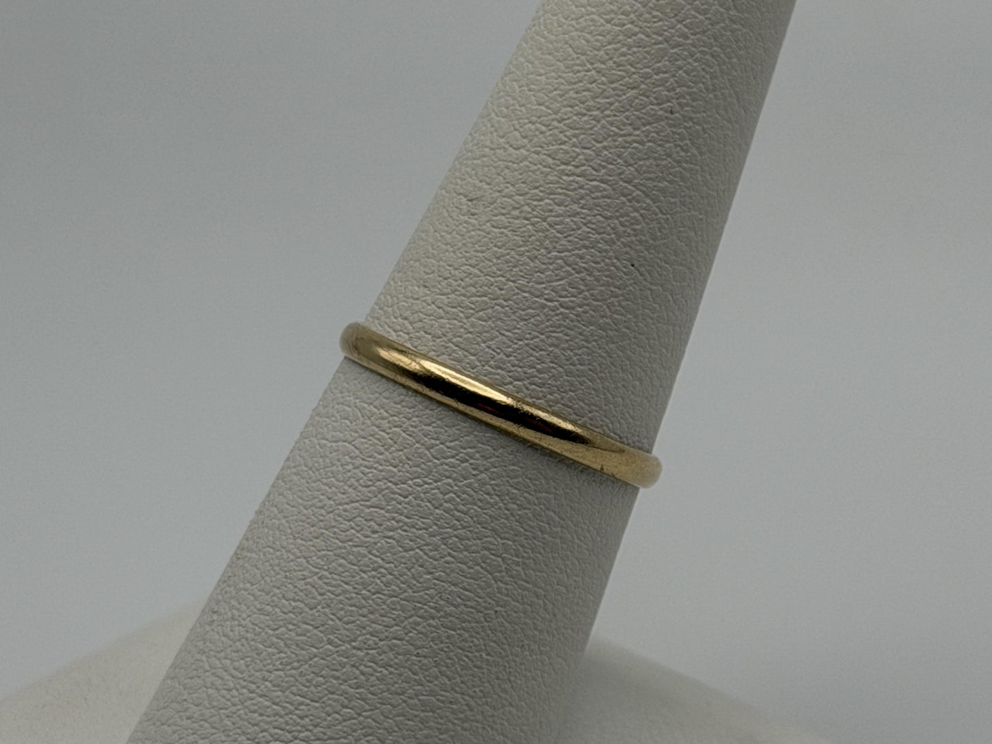 Wedding Ring 10K Yellow Gold Wedding Band Comfort Fit Ring