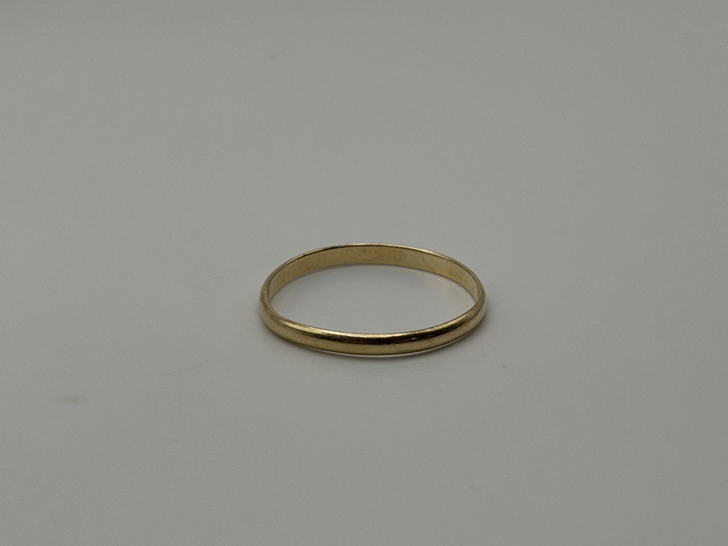 Wedding Ring 10K Yellow Gold Wedding Band Comfort Fit Ring