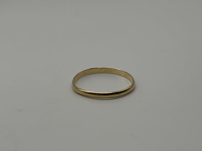 Wedding Ring 10K Yellow Gold Wedding Band Comfort Fit Ring
