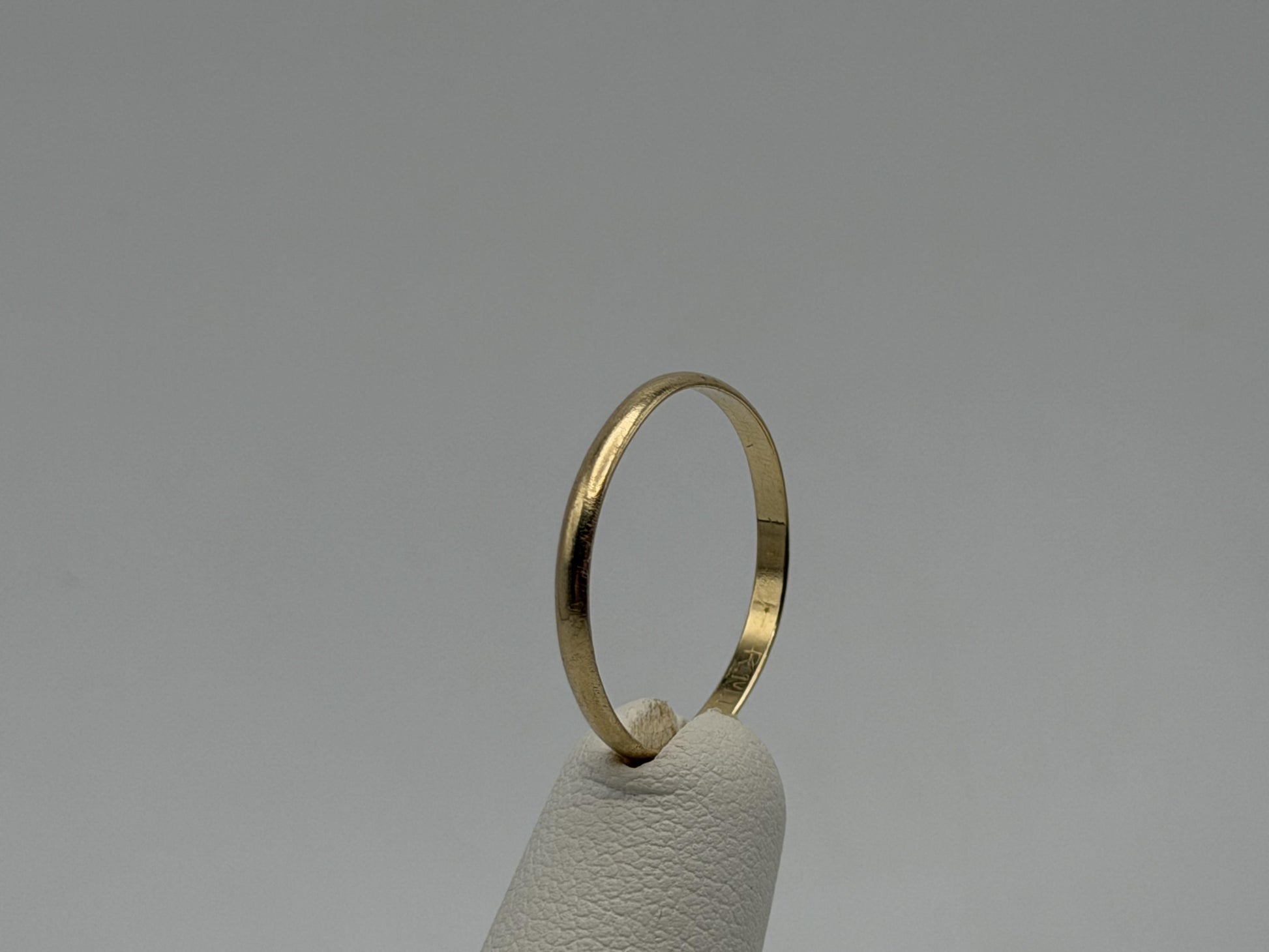 Wedding Ring 10K Yellow Gold Wedding Band Comfort Fit Ring
