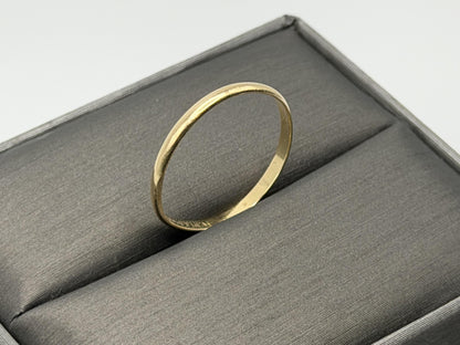 Wedding Ring 10K Yellow Gold Wedding Band Comfort Fit Ring