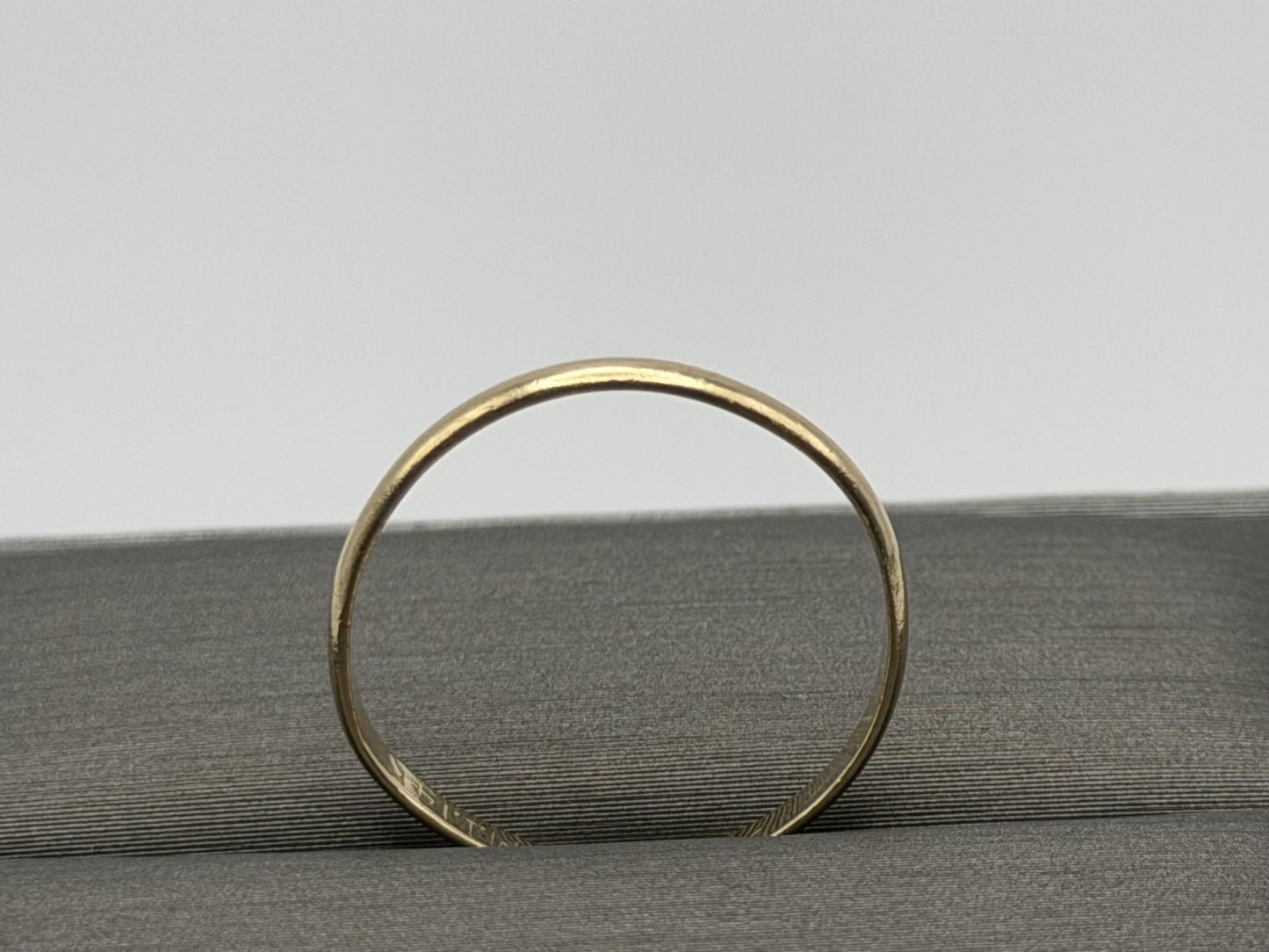 14k Yellow Gold Comfort Fit Wedding Band Anniversary Ring