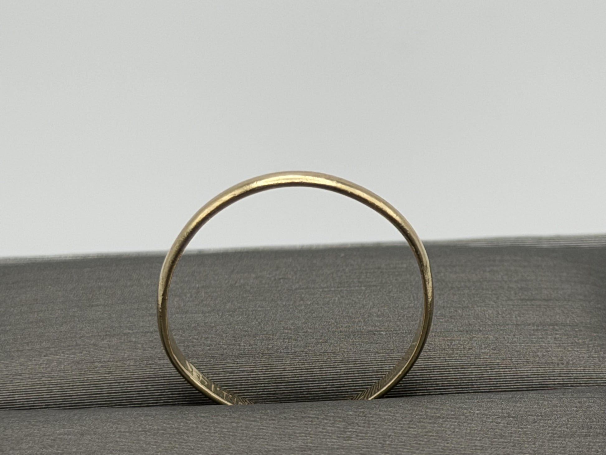14k Yellow Gold Comfort Fit Wedding Band Anniversary Ring