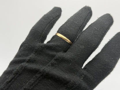 14k Yellow Gold 3mm Wedding Band Comfort Fit Wedding Ring. Anniversary Band.