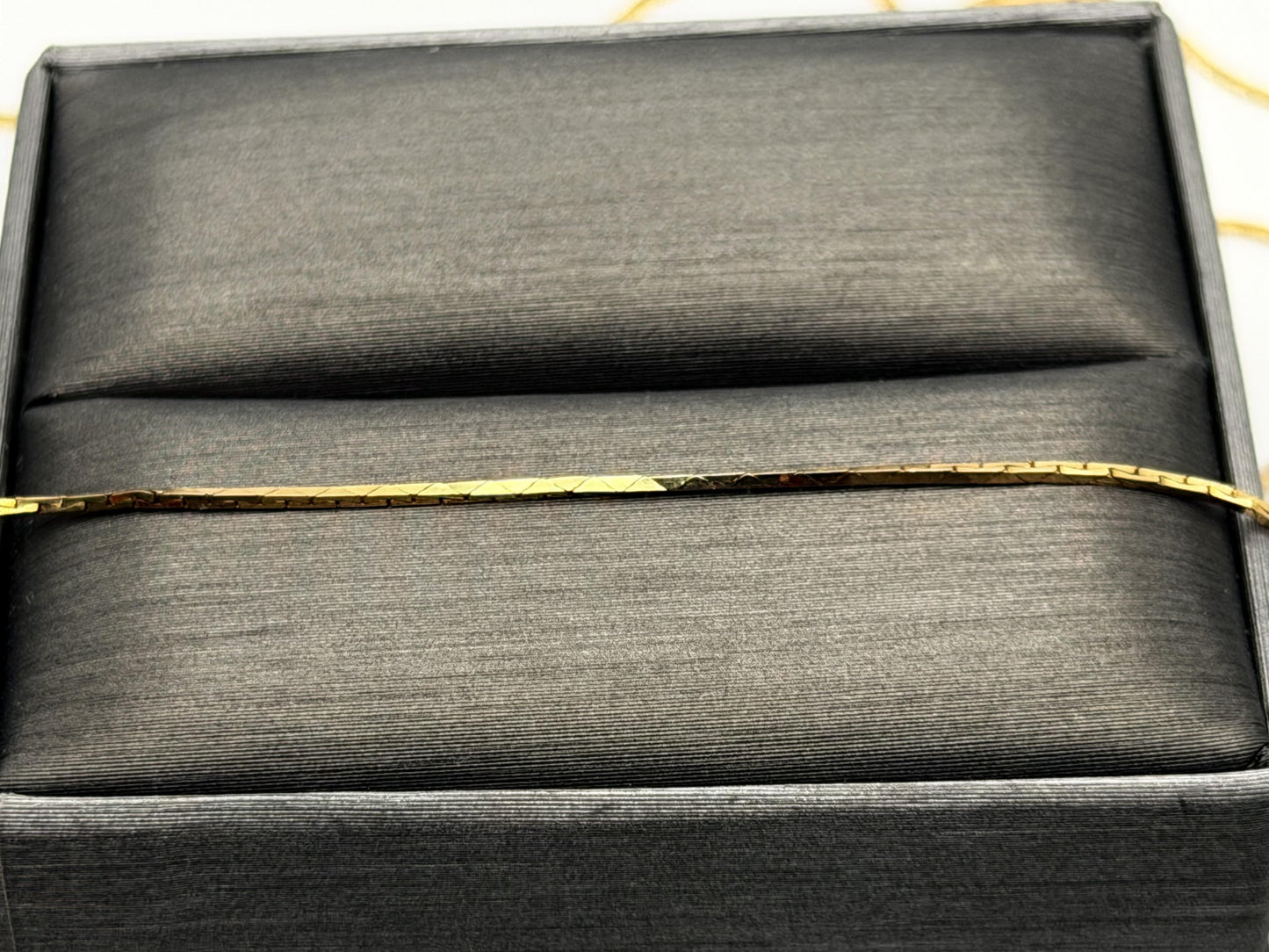 14k Vintage Italy Gold Chain Necklace 30" Dainty Minimalist Chain
