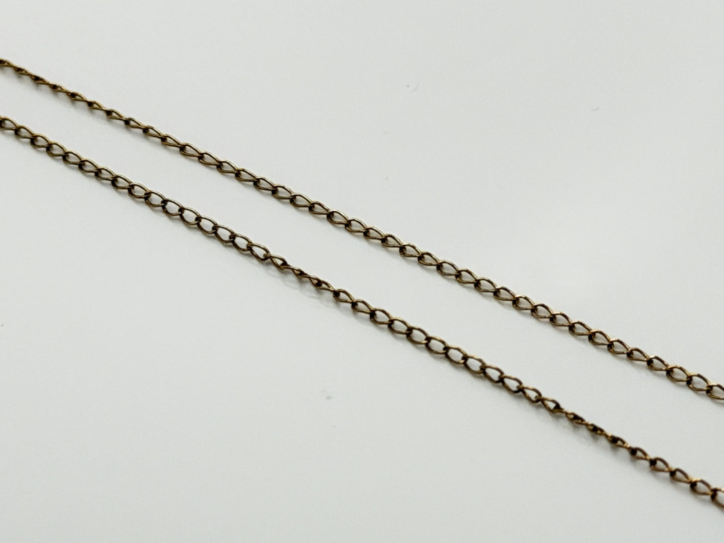 14k Pearl Seed Heart Necklace 15" Pearl Pendant Necklace