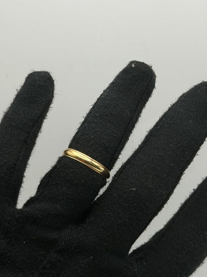 14k Yellow Gold Miligrain Comfort Fit Wedding Ring.