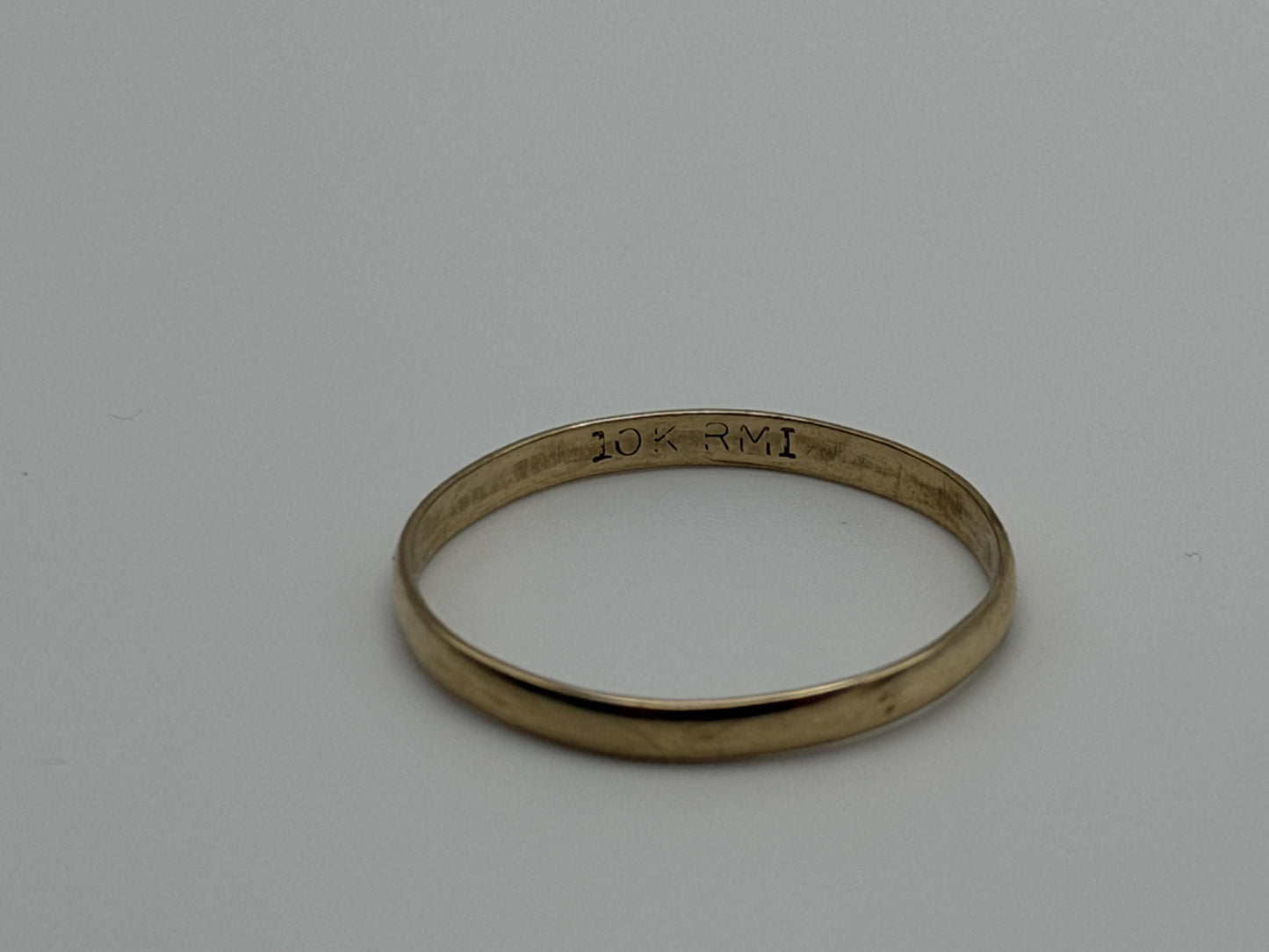 Wedding Ring 10k Yellow Gold Wedding Band Comfort Fit Ring
