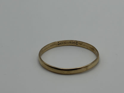 Wedding Ring 10k Yellow Gold Wedding Band Comfort Fit Ring