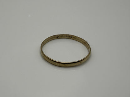 Wedding Ring 10k Yellow Gold Wedding Band Comfort Fit Ring