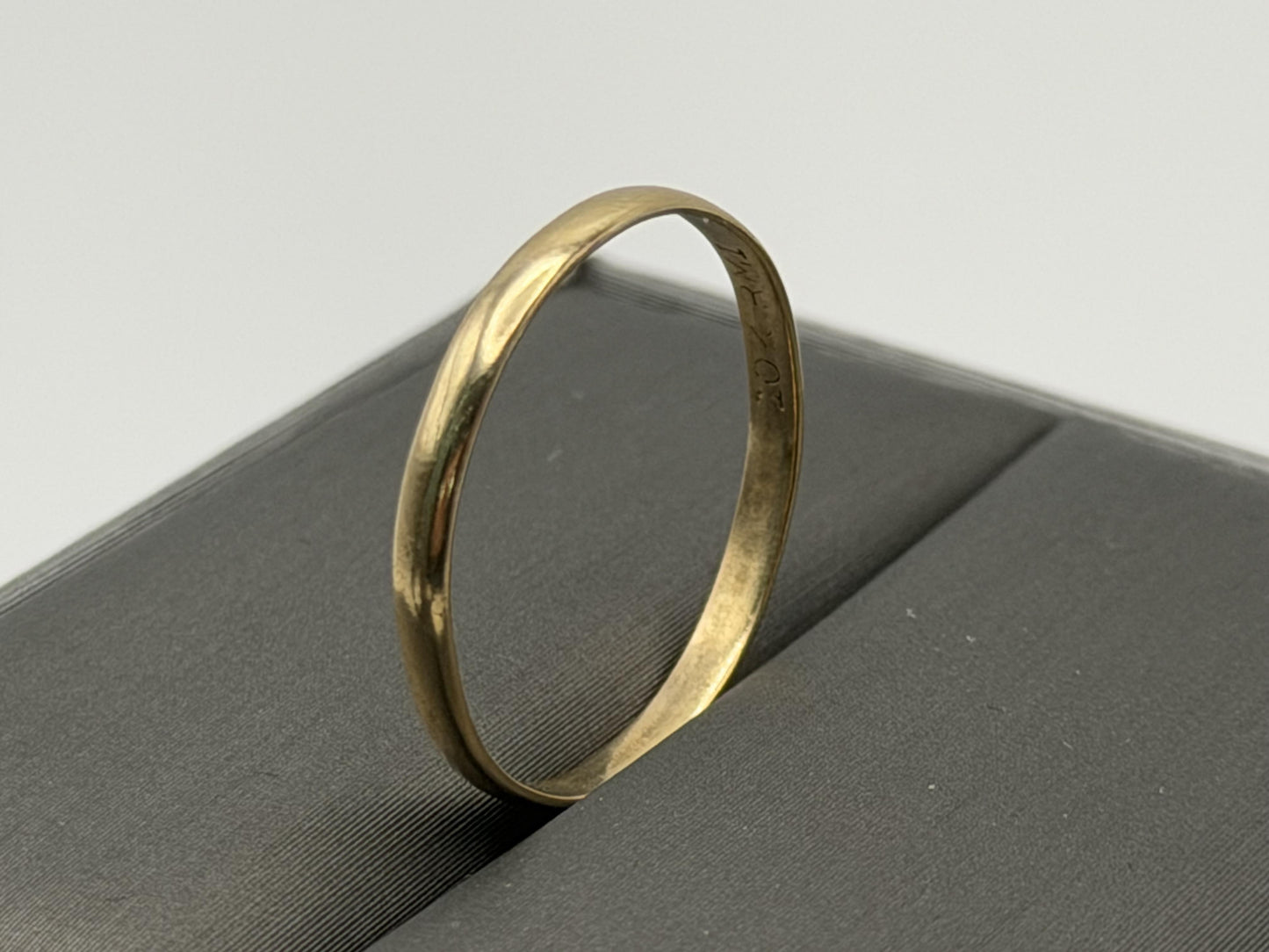 Wedding Ring 10k Yellow Gold Wedding Band Comfort Fit Ring