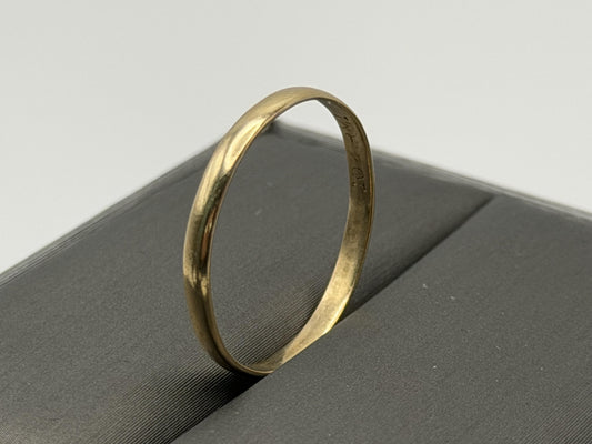 Wedding Ring 10k Yellow Gold Wedding Band Comfort Fit Ring