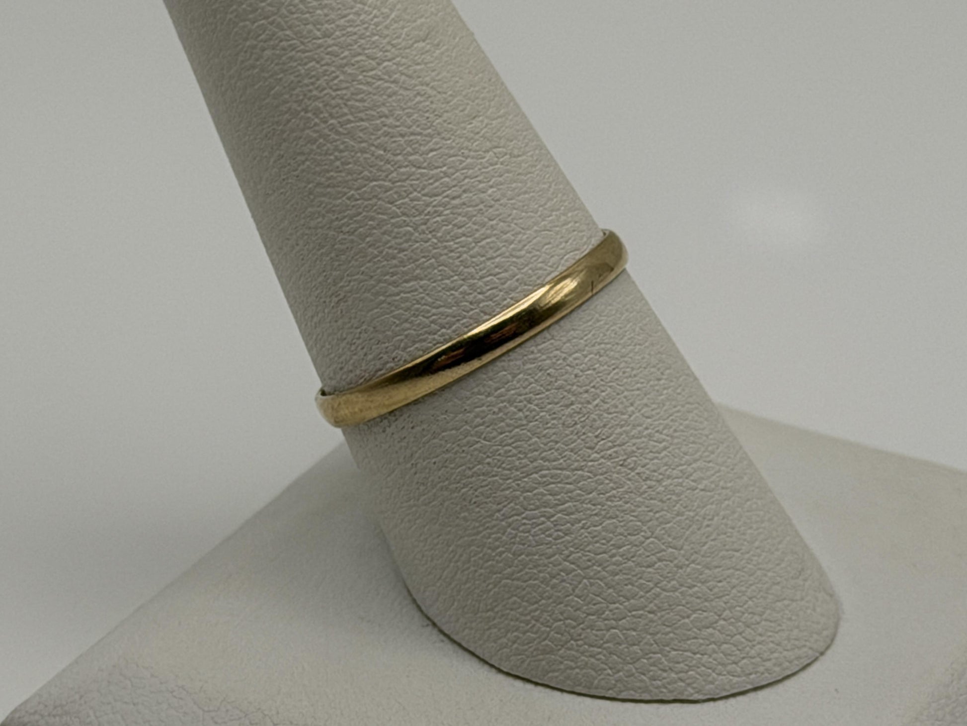 Wedding Ring 10k Yellow Gold Wedding Band Comfort Fit Ring