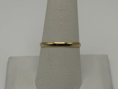 Wedding Ring 10k Yellow Gold Wedding Band Comfort Fit Ring