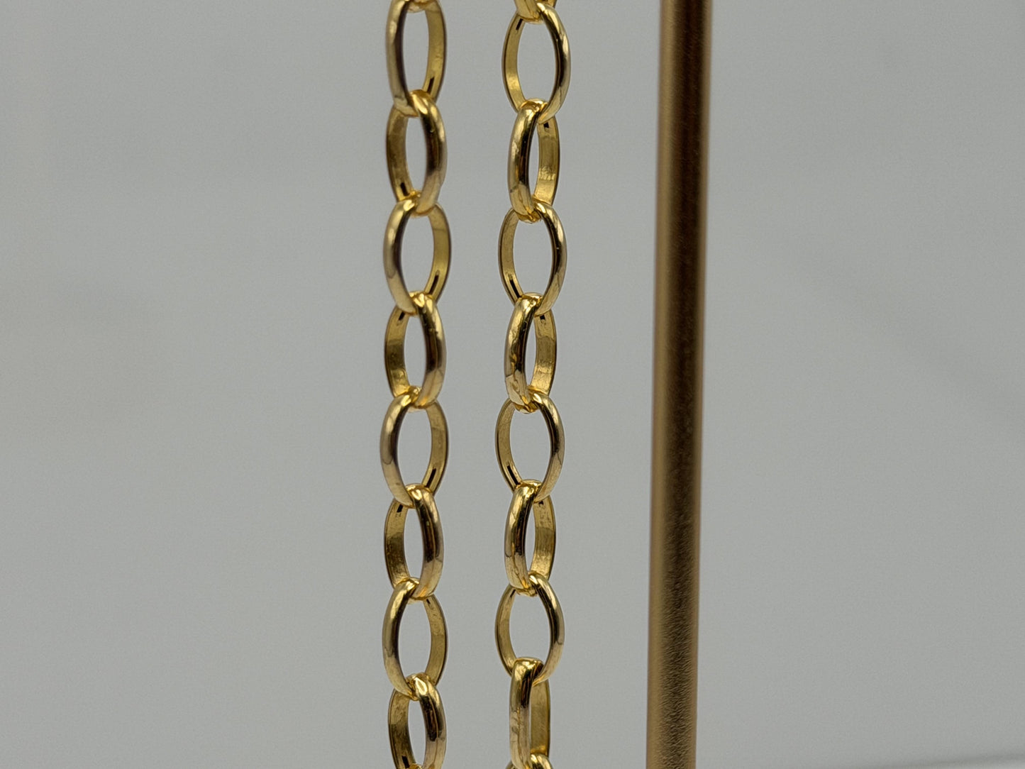 14k Gold Italy 7.5" Chain Link Bracelet