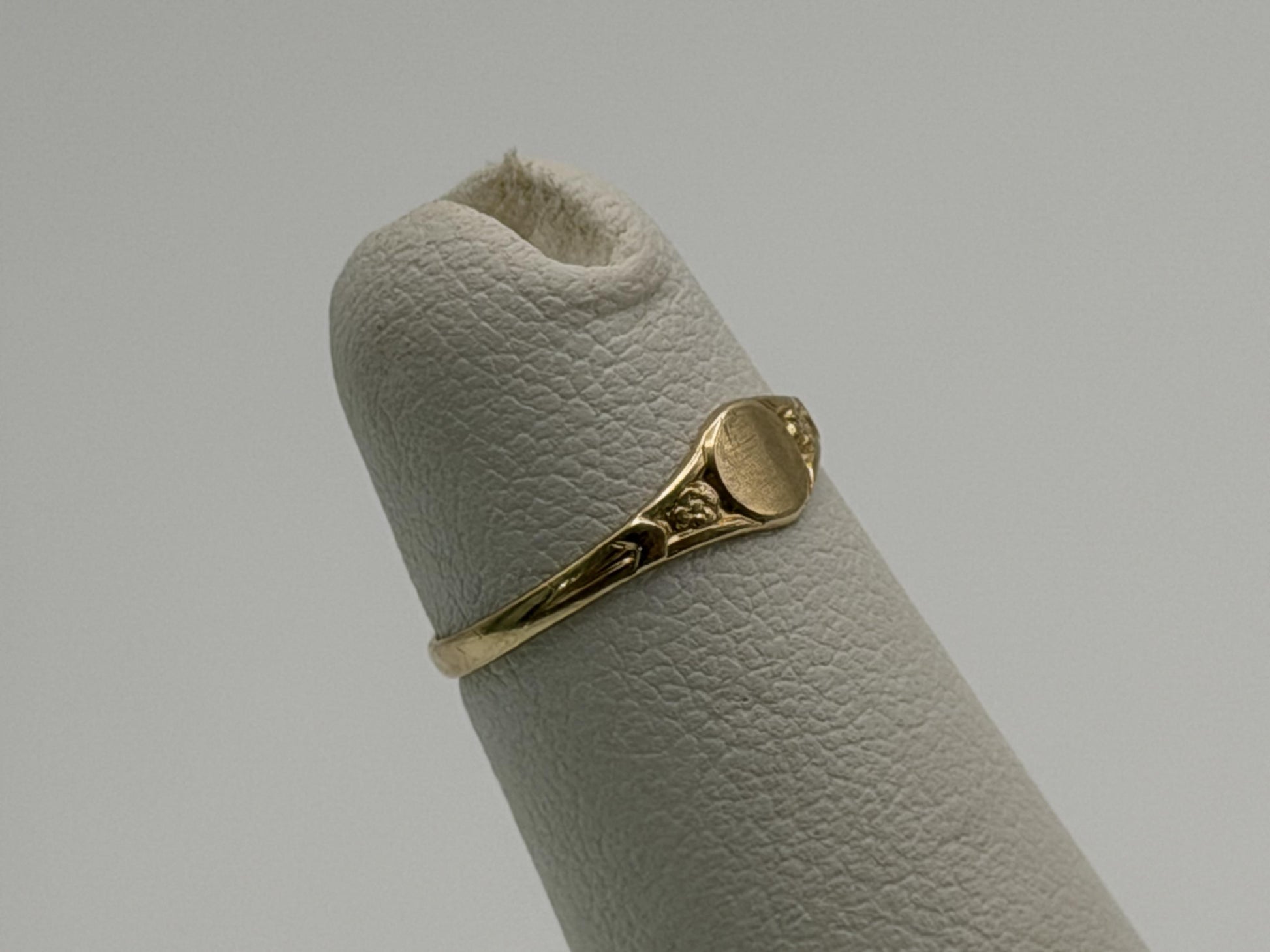 10K Gold Child Ring Minimalist Baby Ring Dainty Gold Band Kids Ring