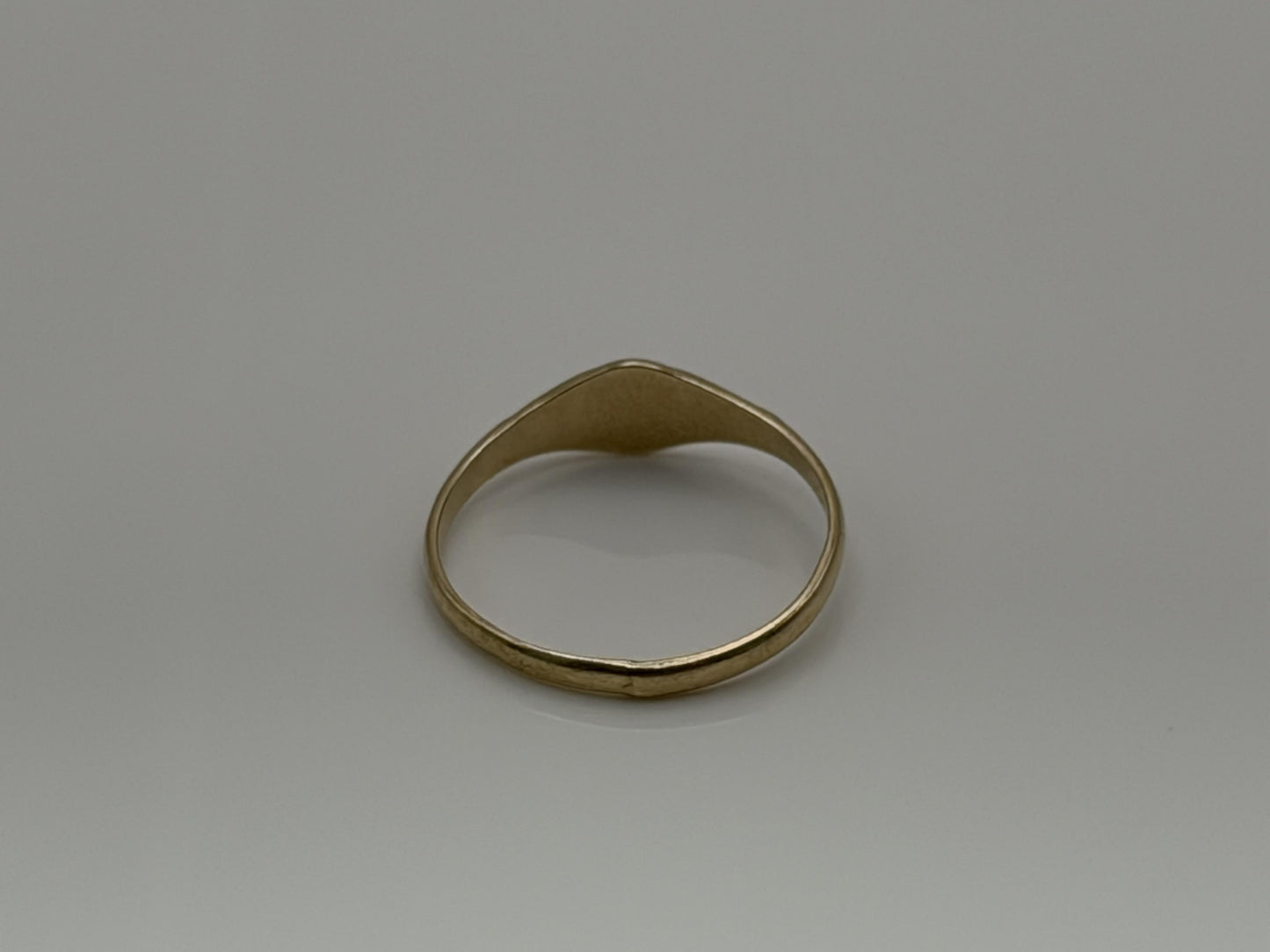 10K Gold Child Ring Minimalist Baby Ring Dainty Gold Band Kids Ring