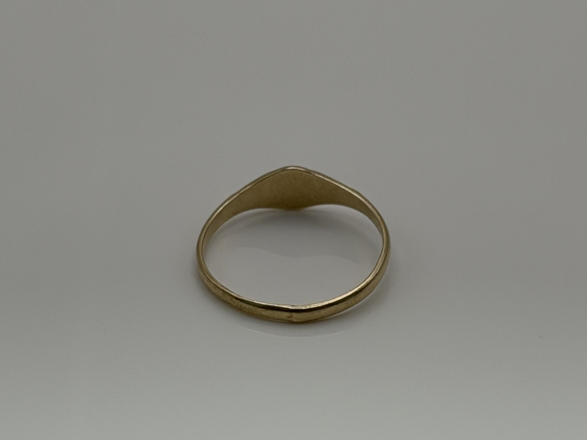 10K Gold Child Ring Minimalist Baby Ring Dainty Gold Band Kids Ring