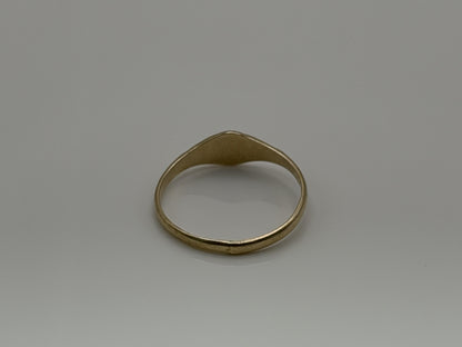 10K Gold Child Ring Minimalist Baby Ring Dainty Gold Band Kids Ring