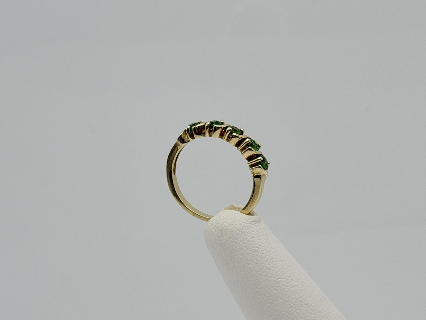 Vintage 14k Yellow Gold Emerald Ring