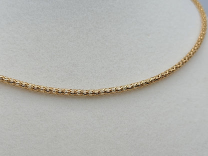 Michael Anthony 14k Solid Gold Rope Chain Necklace 23"