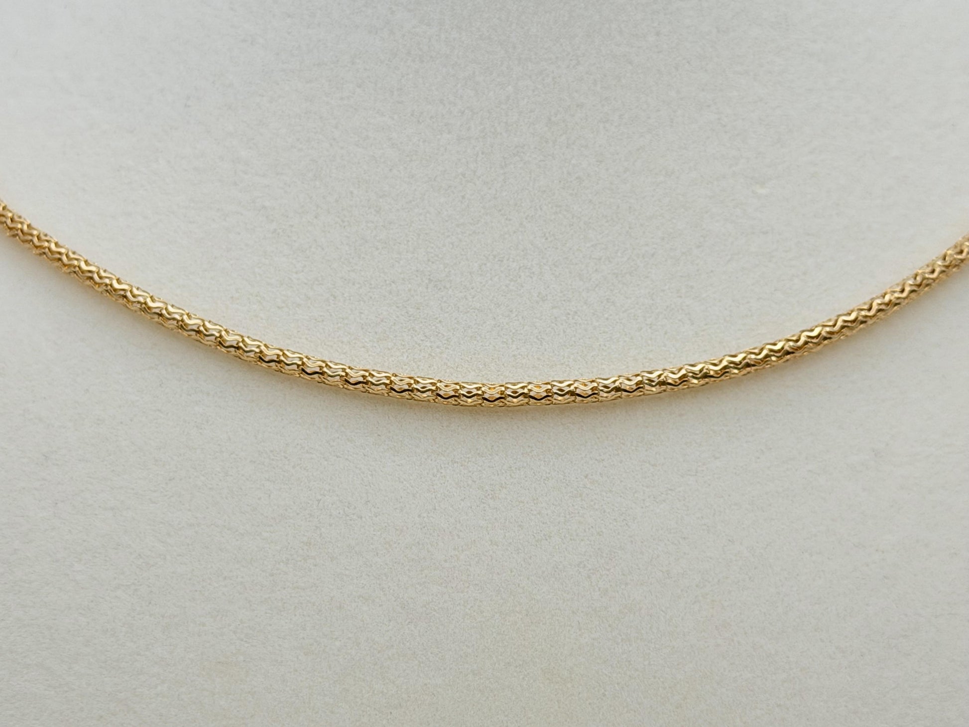 Michael Anthony 14k Solid Gold Rope Chain Necklace 23"