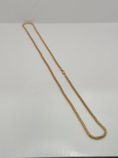 Michael Anthony 14k Solid Gold Rope Chain Necklace 23"