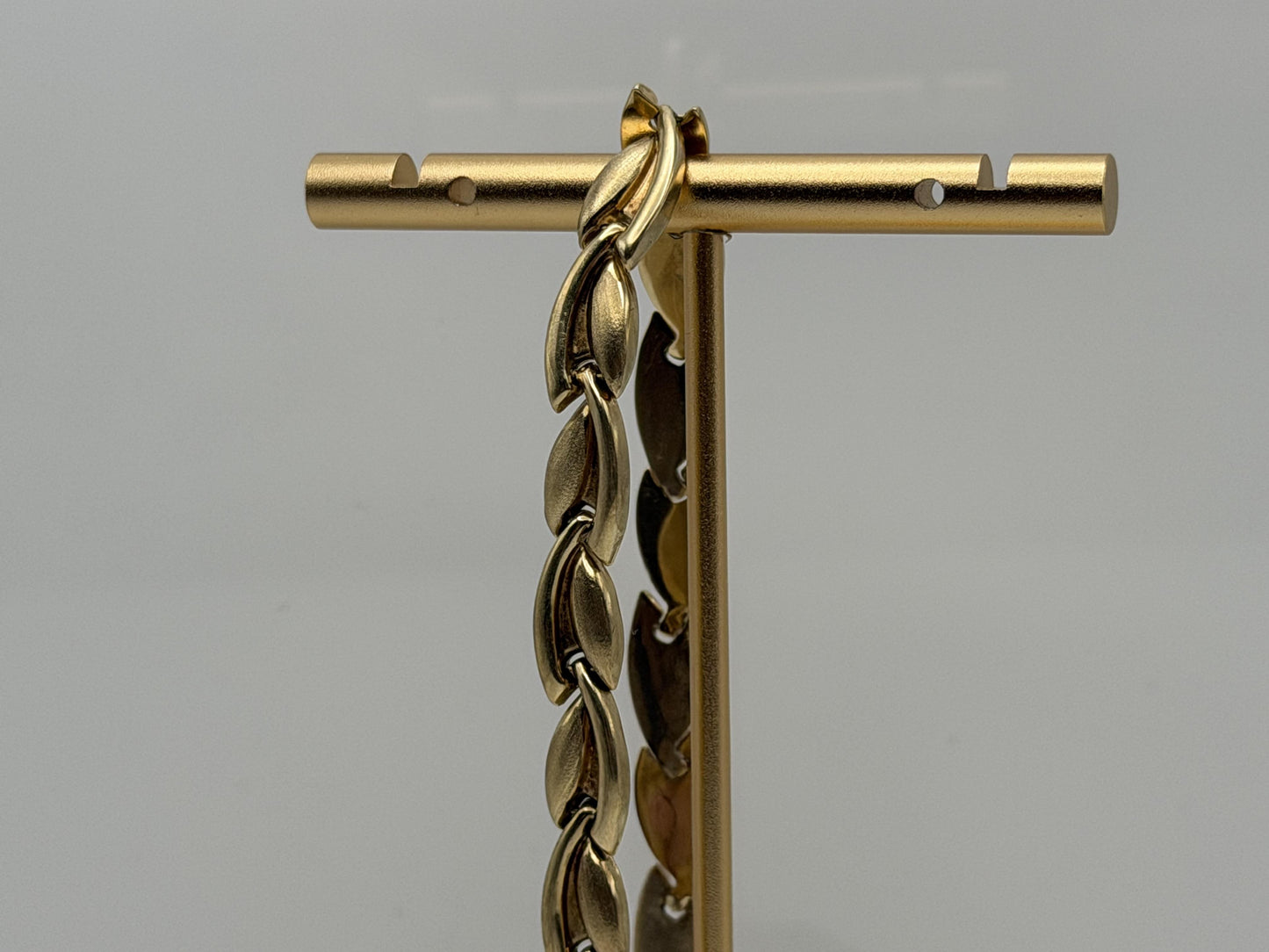 Unique 10k Yellow Gold Wheat Link Bracelet 5.5 gr Chain