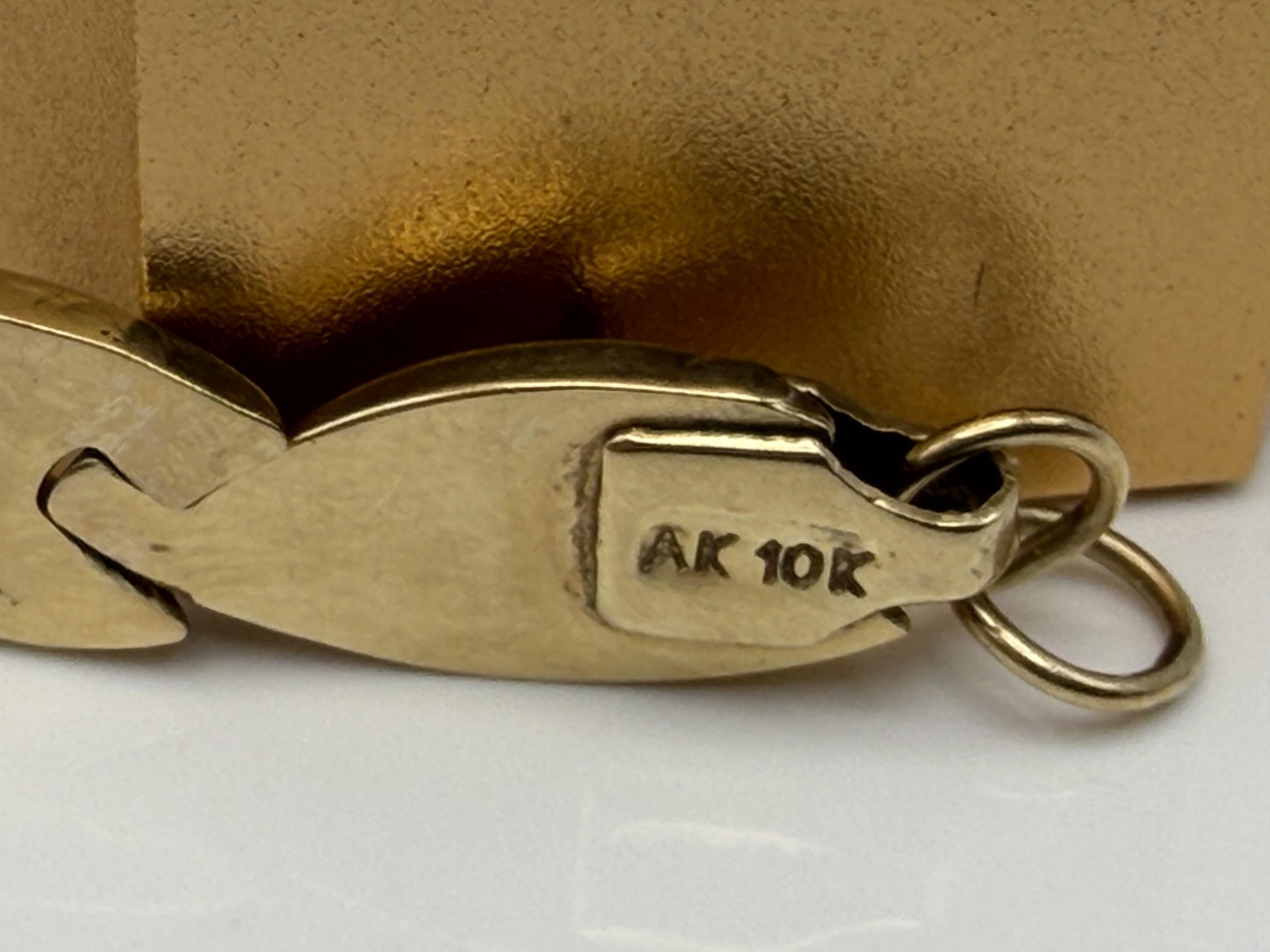 Unique 10k Yellow Gold Wheat Link Bracelet 5.5 gr Chain