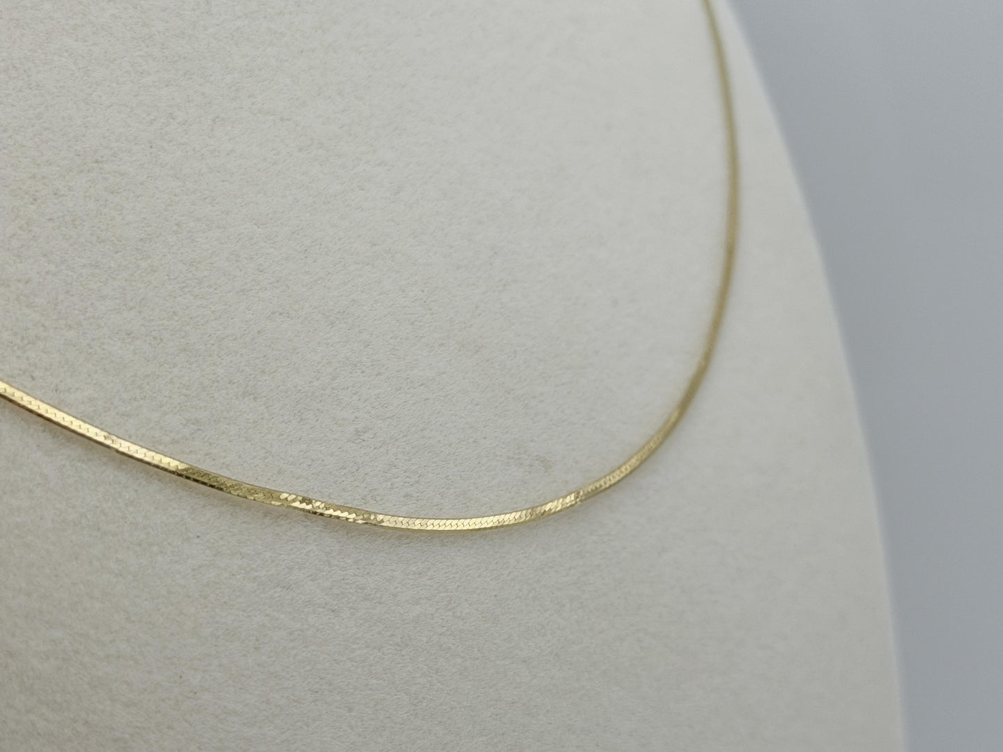 14K Yellow Gold Chain Necklace 20 Inch Fine Gold Chain.Layering Necklace.