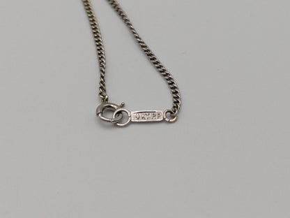 Platinum Pendant Lavaliere Diamond 14k Gold Necklace Chain Vintage Victorian