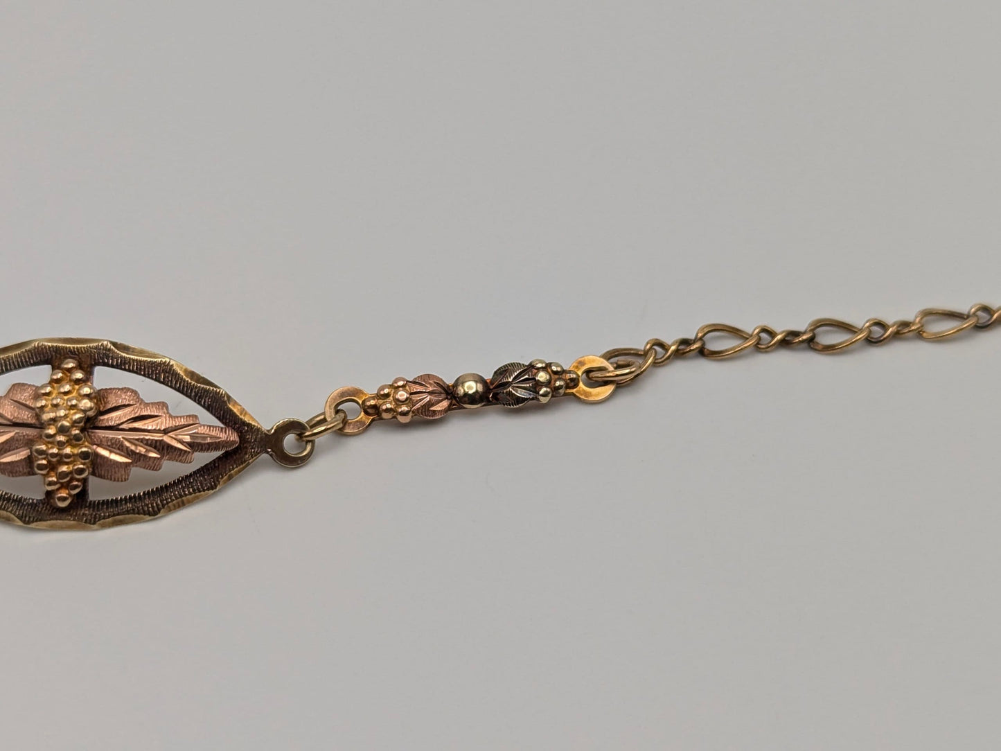 10k 12k Black Hills Gold Rose Gold Vine Bracelet. Black Hills Gold 10k Vine Bracelet.