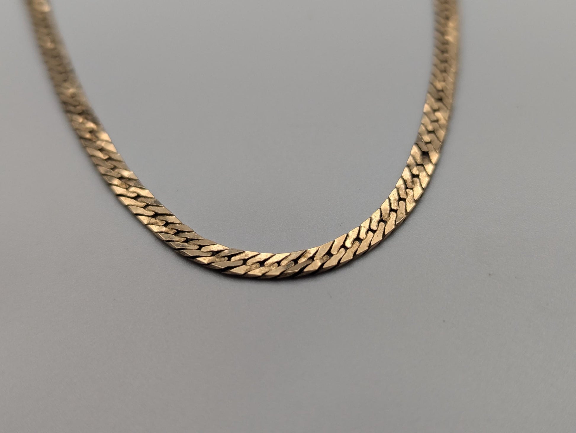 10k Yellow Solid Gold 2.85mm Woven Wheat Chain 22" Necklace