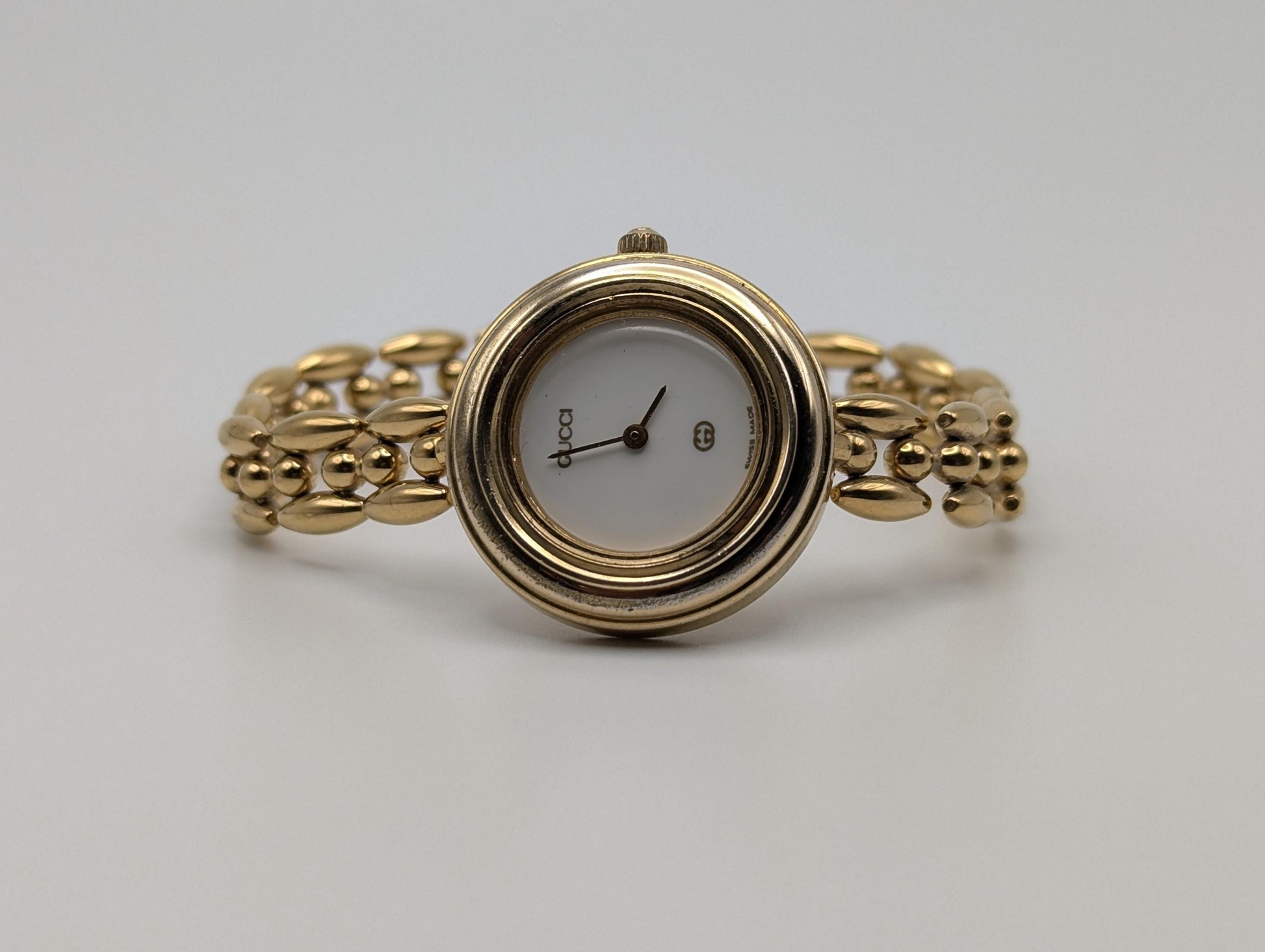 Vintage Gucci Womens Wristwatch 90s Gucci Quartz Watch